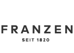 Logo mit dem Wort FRANZEN in fetten Großbuchstaben über dem Text SEIT 1820 in kleineren Buchstaben, was darauf hinweist, dass das Unternehmen seit 1820 besteht.