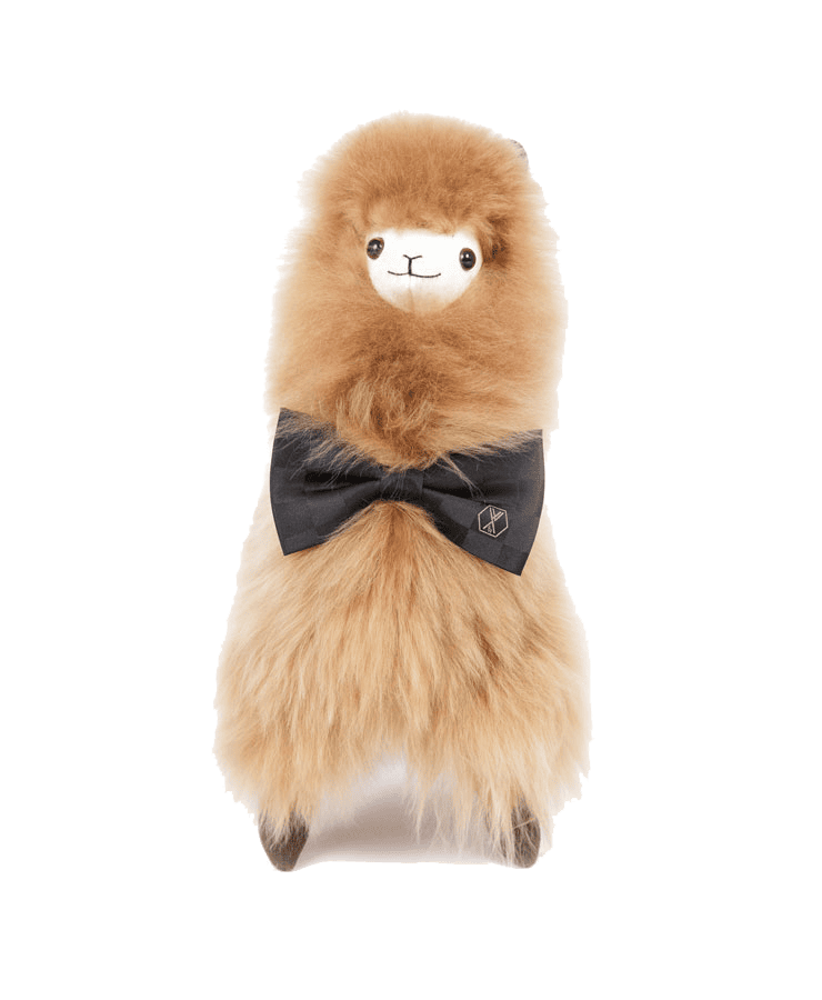 Alpaka Stofftier PACO Gold