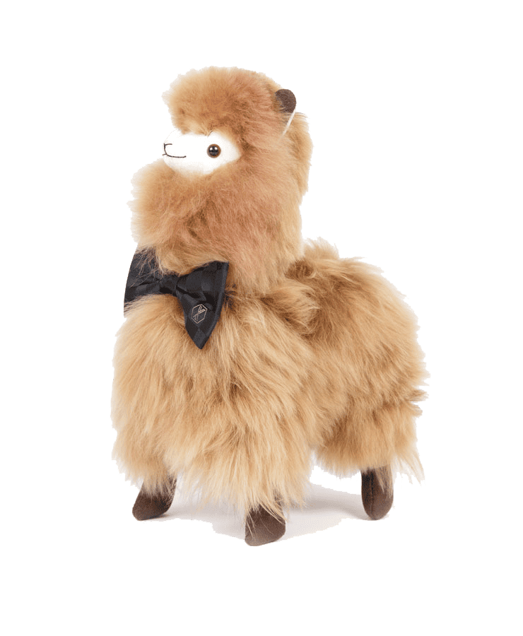 Alpaka Stofftier PACO Gold